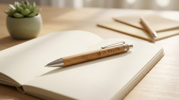 Personalized Engraved Bamboo Pen