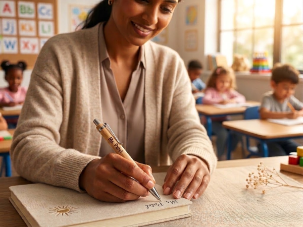 Personalized Engraved Bamboo Pen