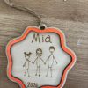 Personalized Kids Drawing Christmas Ornament