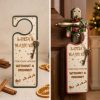Santa, Please Stop Here! – Personalised Christmas Door Sign Santa, Please Stop Here! – Personalised Christmas Door Sign